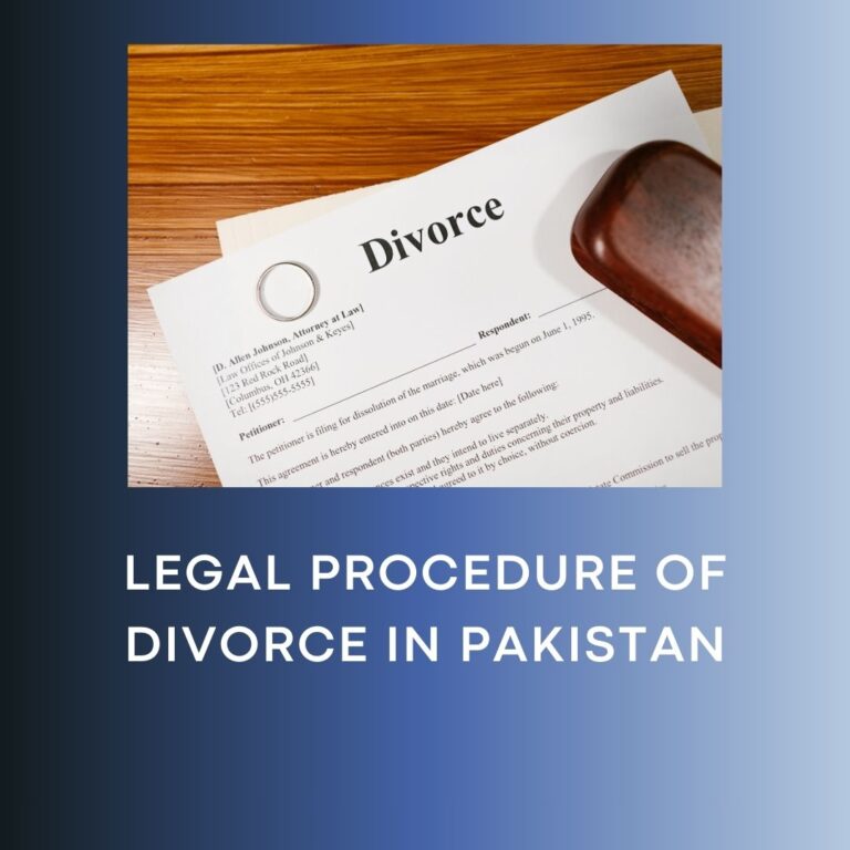 Legal Procedure of Divorce in Pakistan