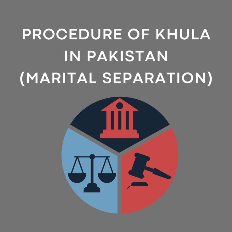 Procedure of Khula in Pakistan